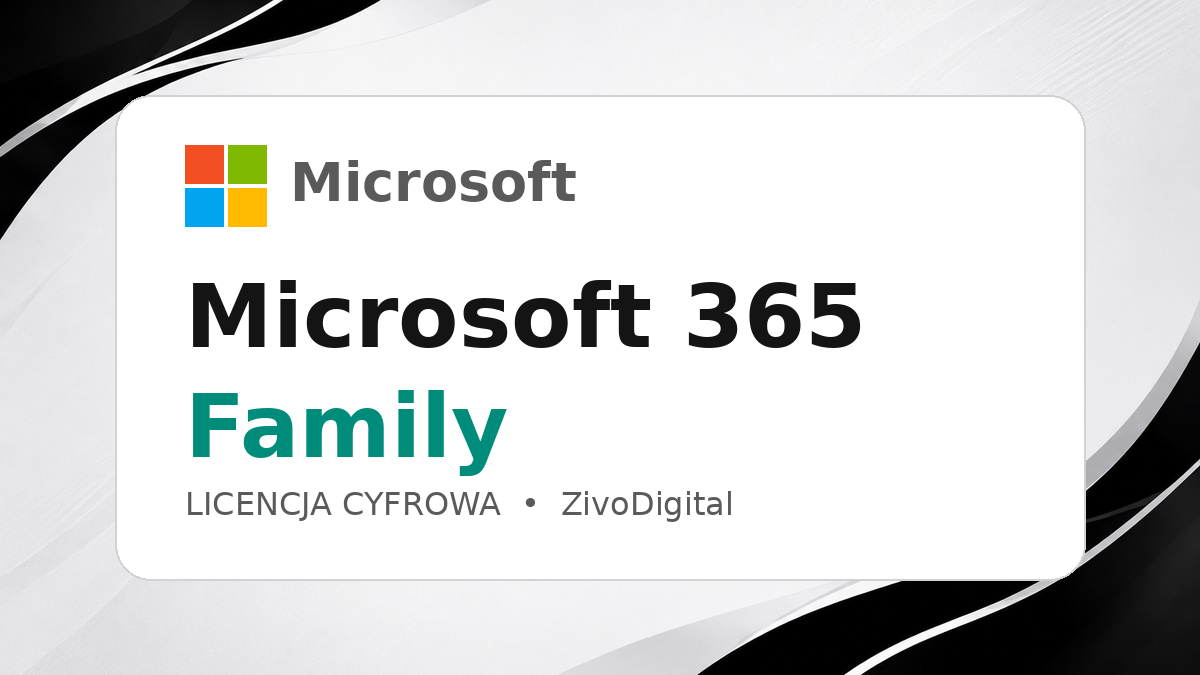 Microsoft 365 Family — 12 miesięcy