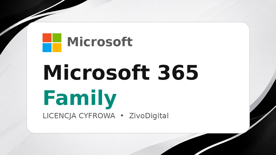 Microsoft 365 Family — 12 miesięcy