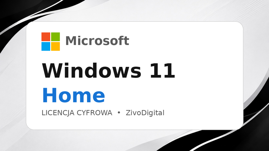 Windows 11 Home — klucz licencyjny