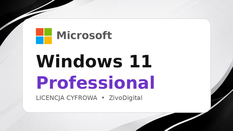 Windows 11 Professional — klucz licencyjny